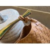 Bottega Veneta Sardine Intrecciato Napa Brown Top-Handle Bag