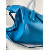 Givency Medium Antigona Soft Bag In Deep Blue Leather