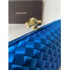 Bottega Veneta Blue Knot Clutch Bag