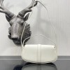 Celine shoulder leather white 18cm bag
