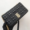 Burberry quilted Lola black crossbody bag