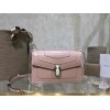 Bvlgari Serpenti Forever Calf Leather Flap Cover Crossbody Bag 283565