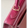 Hermes Kelly 32 Rouge H box calfskin leather bag