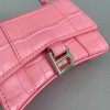 Balenciaga Hourglass Mini Pink Bag