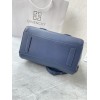 Givenchy Mini Antigona Lock Blue Leather Bag