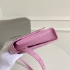 Balenciaga Hourglass Stretch Sling Pink Bag