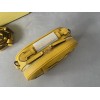 Fendi Yellow O'lock Mini Leather Camera Bag