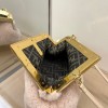 FENDI First Small Sheepskin beige leather bag 8BP129