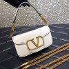 Valentino Garavani small Locò white bag