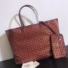Goyard St Louis Tote XXL Red Bag
