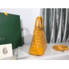 Goyard Sac Vendome Yellow Canvas PM Bag