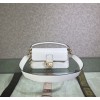 Fendi x Versace Baguette White Medium Bag