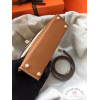 Hermes Kelly Mini Brown leather