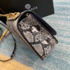 Versace Virtus Shoulder Bag in Snake Skin