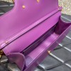 Valentino Garavani Locò purple large bag