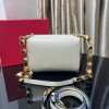 VALENTINO Garavani Stud Sign white bag