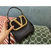 Valentino V logo bucket black 20cm