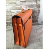Hermes epsom orange - silver hardware 38cm