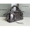 Balenciaga silver cagole XS handle bag