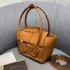 Bottega Veneta Arco Mini Brown Leather Tote Bag