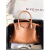 Givency Small Antigona Soft Bag In Brown Leather