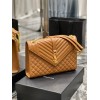 YSL Evelope yellow shoulder bag