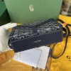 Goyard Minaudiere Coated Blue Canvas Bag