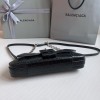 Balenciaga Lindsay black shoulder bag