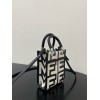 Fendi Fendigraphy Mini Sunshine Leather Bag