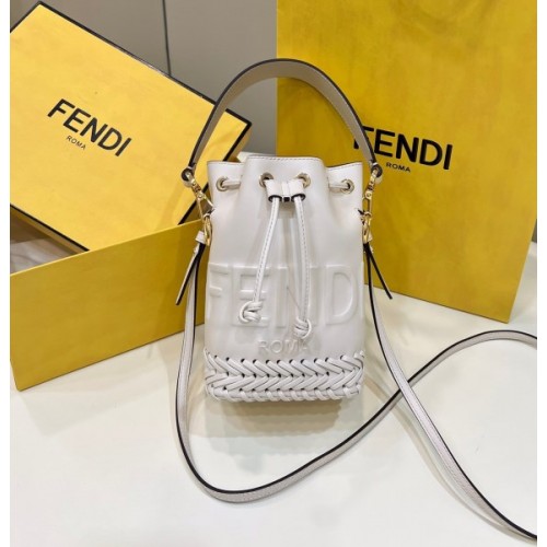 Fendi MON TRESOR white bag