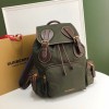 Burberry green backpack