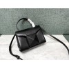 Valentino Garavani One Stud black mini tote bag