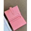Hermes pink wallet