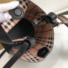Burberry Haymarket small black tote bag