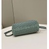 Fendi First small mint braided leather bag