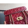Valentino Garavani Rockstud Spike Red Bag