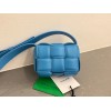 Bottega Veneta Candy Padded Cassette Blue Leather Bag