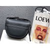 Loewe Small Gate bag in black calfskin 20cm