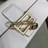 Fendi x Versace Baguette White Medium Bag