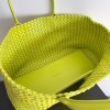 Bottega Veneta Cabat Tote Neon Lambskin Bag