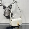 Celine shoulder leather white 18cm bag