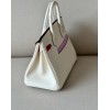 Hermes Birkin Swift White Pocket 30 Bag