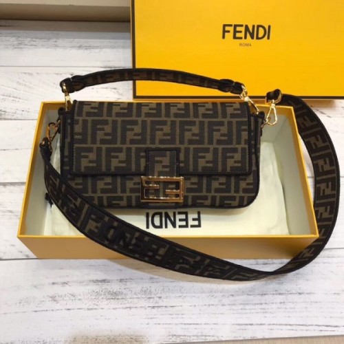 Fendi Baguette Black Medium