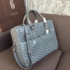 Goyard Ambassade PM document case grey leather bag