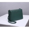 Celine trio shoulder green bag