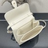 Celine Medium Tabou Smooth Calfskin White Bag