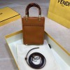 Fendi mini tote bag in brown