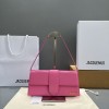 Jacquemus pink leather bag