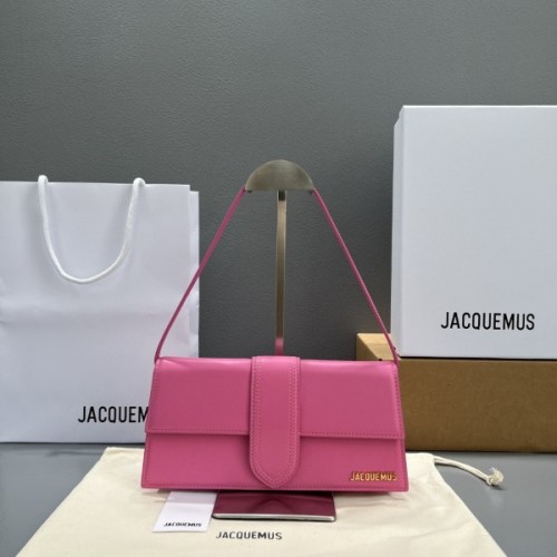 Jacquemus pink leather bag