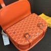 Goyard Belvedere PM Orange Leather Bag